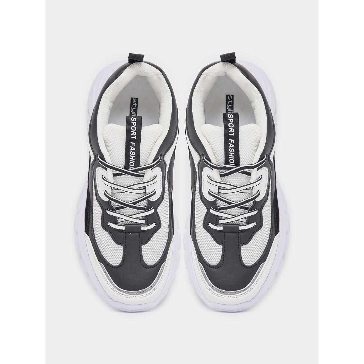 Styli Color Block Mesh Upper Sneakers-women-shoes-sneakers-image-6