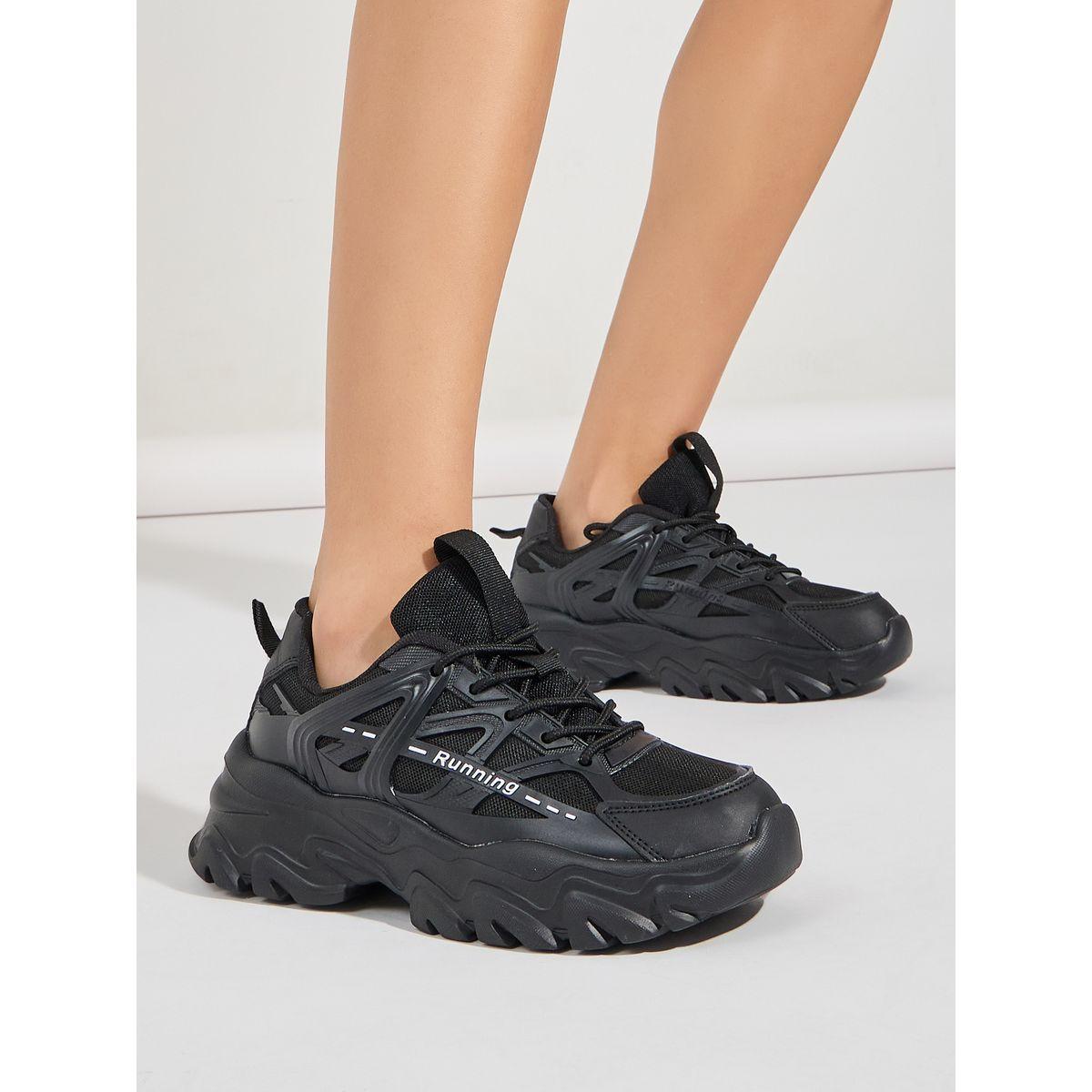حذاء سنيكرز بكعب شانكي ورباط غلق-women-shoes-sneakers-image-1