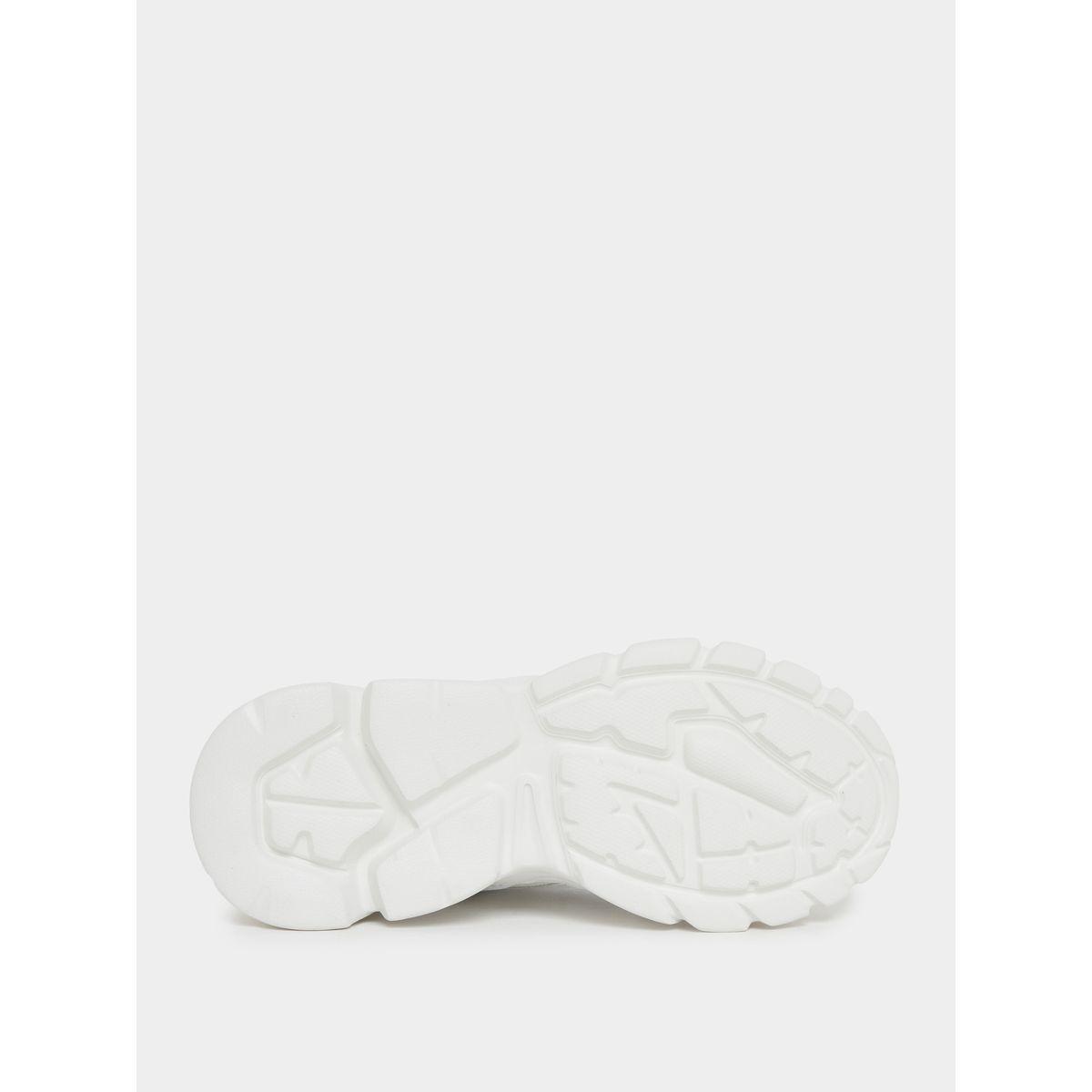 Styli Mesh Upper Textured Chunky Sneakers-women-shoes-sneakers-image-6