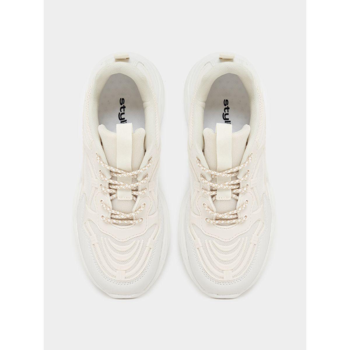 Styli Chunky Mesh Lace Up Sneakers-women-shoes-sneakers-image-5