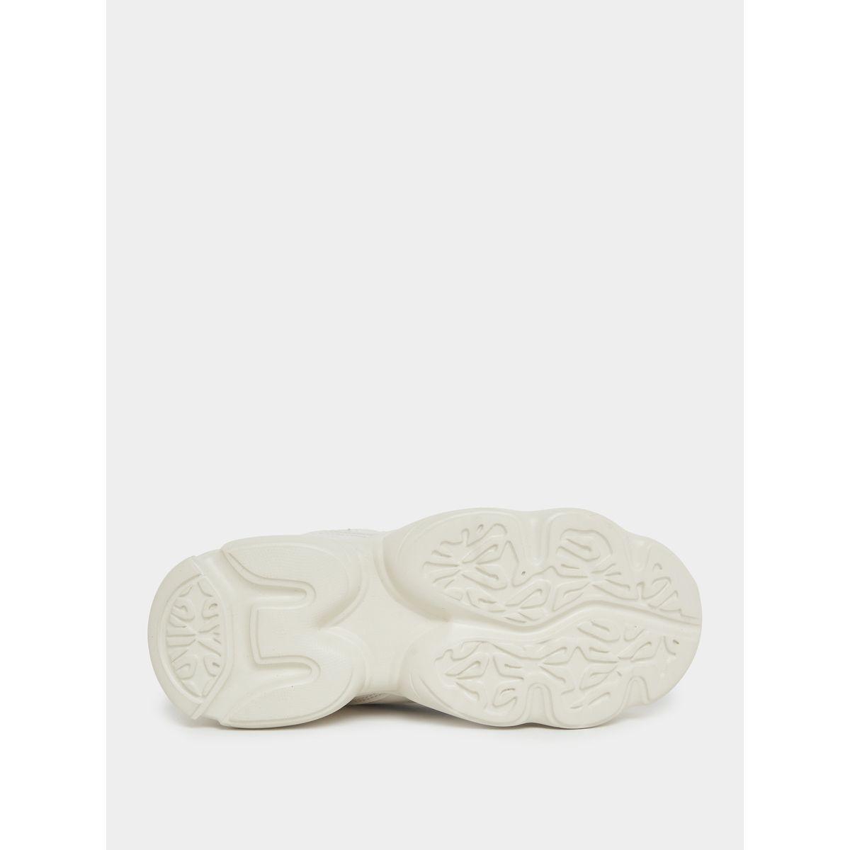 Styli Contrast Panel Textured Sneakers-women-shoes-sneakers-image-6