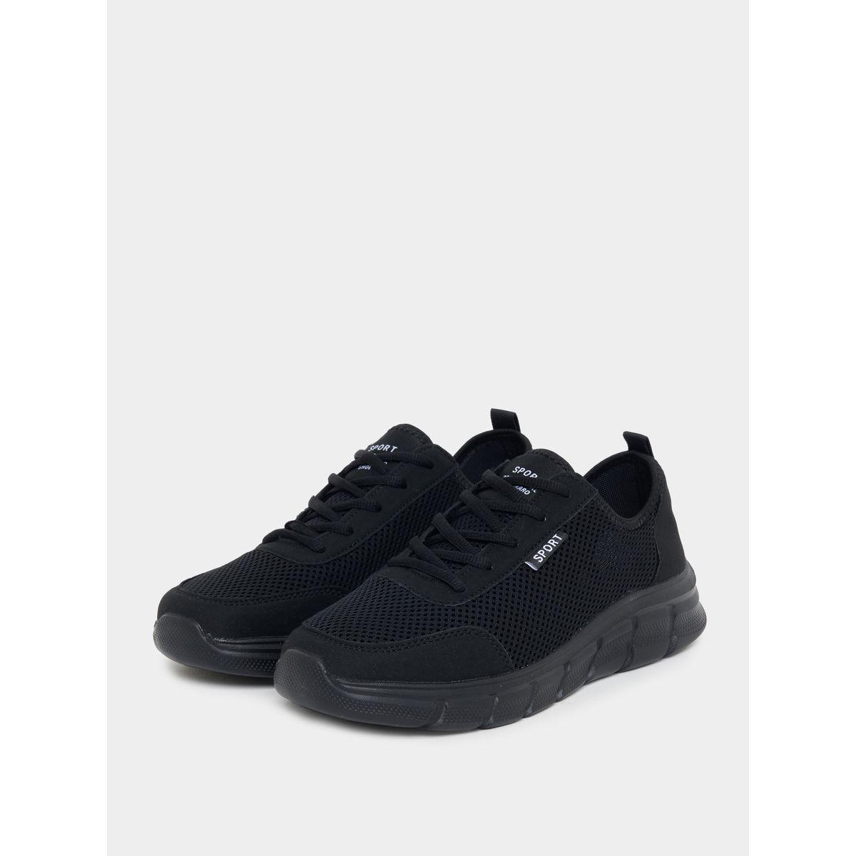 حذاء سنيكرز بتفاصيل شبكية ورباط غلق-women-shoes-sneakers-image-2