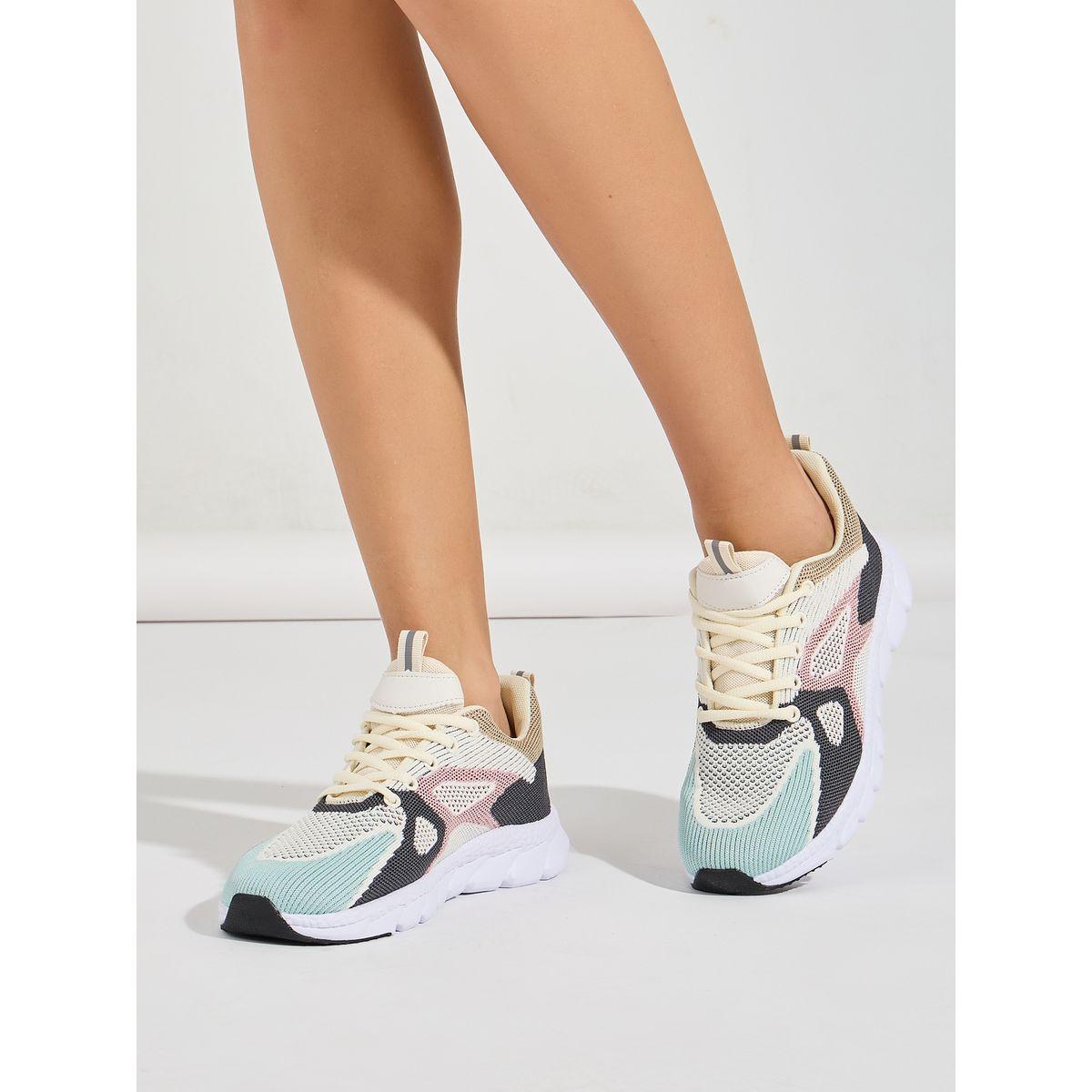 Styli Mesh Comfort Everyday Sneakers-women-shoes-sneakers-image-1