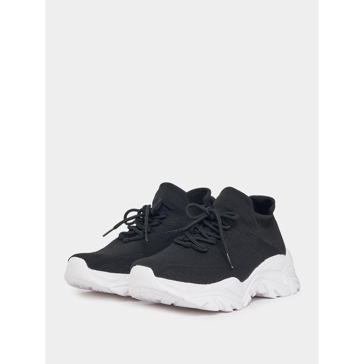 حذاء سنيكرز بكعب شانكي ورباط غلق-women-shoes-sneakers-image-3