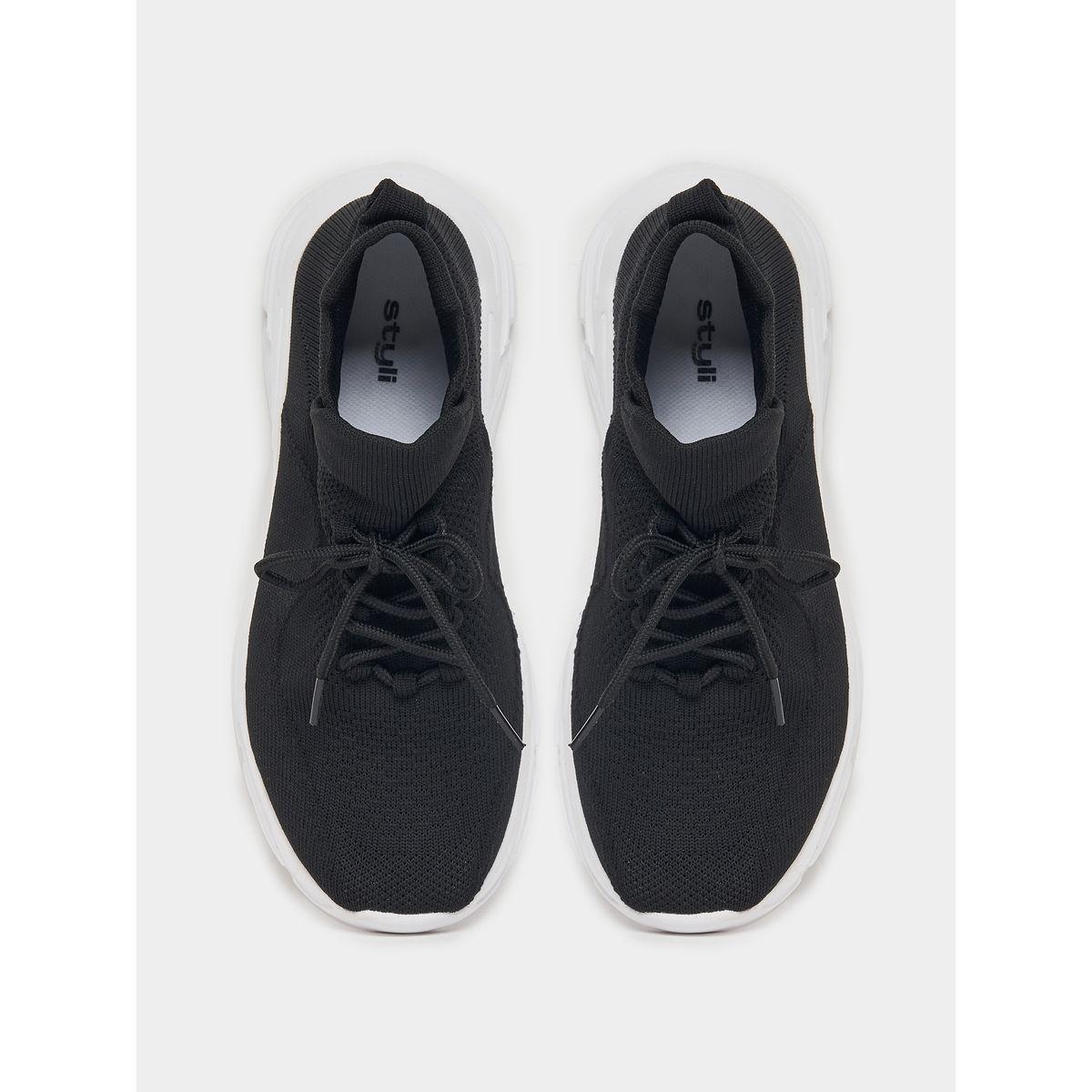 حذاء سنيكرز بكعب شانكي ورباط غلق-women-shoes-sneakers-image-6