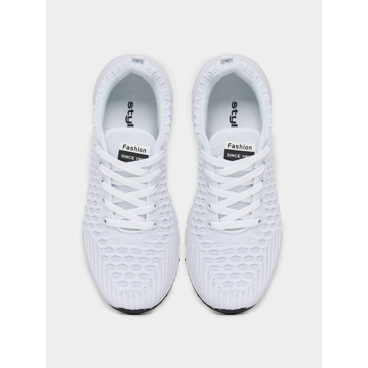 حذاء سنيكرز محبوك بتفاصيل بارزة الملمس-women-shoes-sneakers-image-6