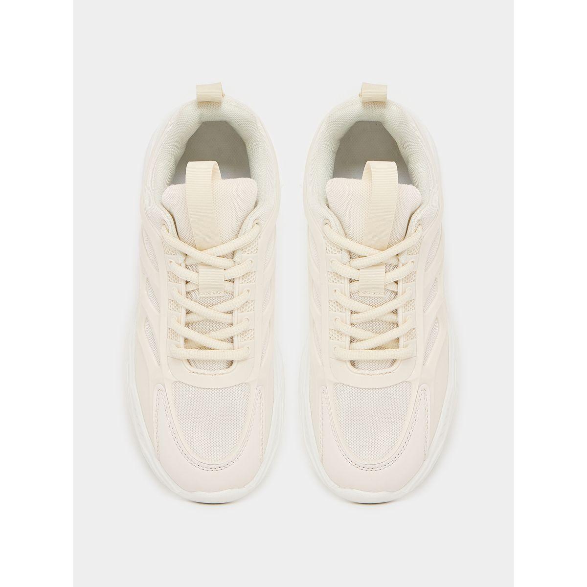 حذاء سنيكرز بنعل شانكي مع تفاصيل شبكية-women-shoes-sneakers-image-2