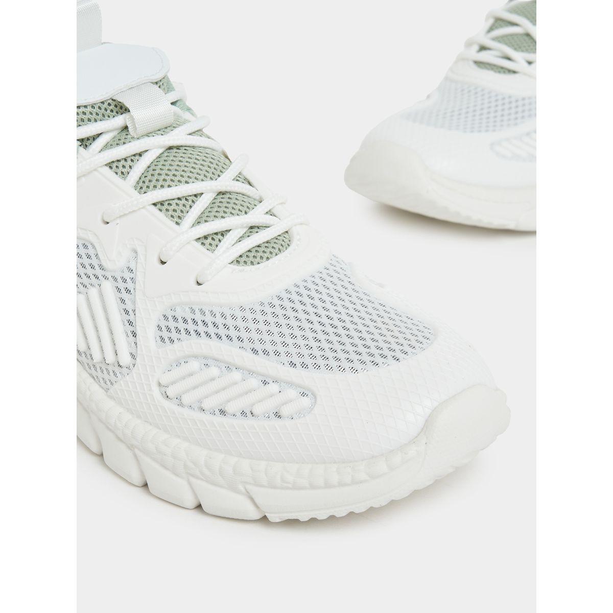 Styli Mesh Design Lace-Up Sneakers-women-shoes-sneakers-image-3