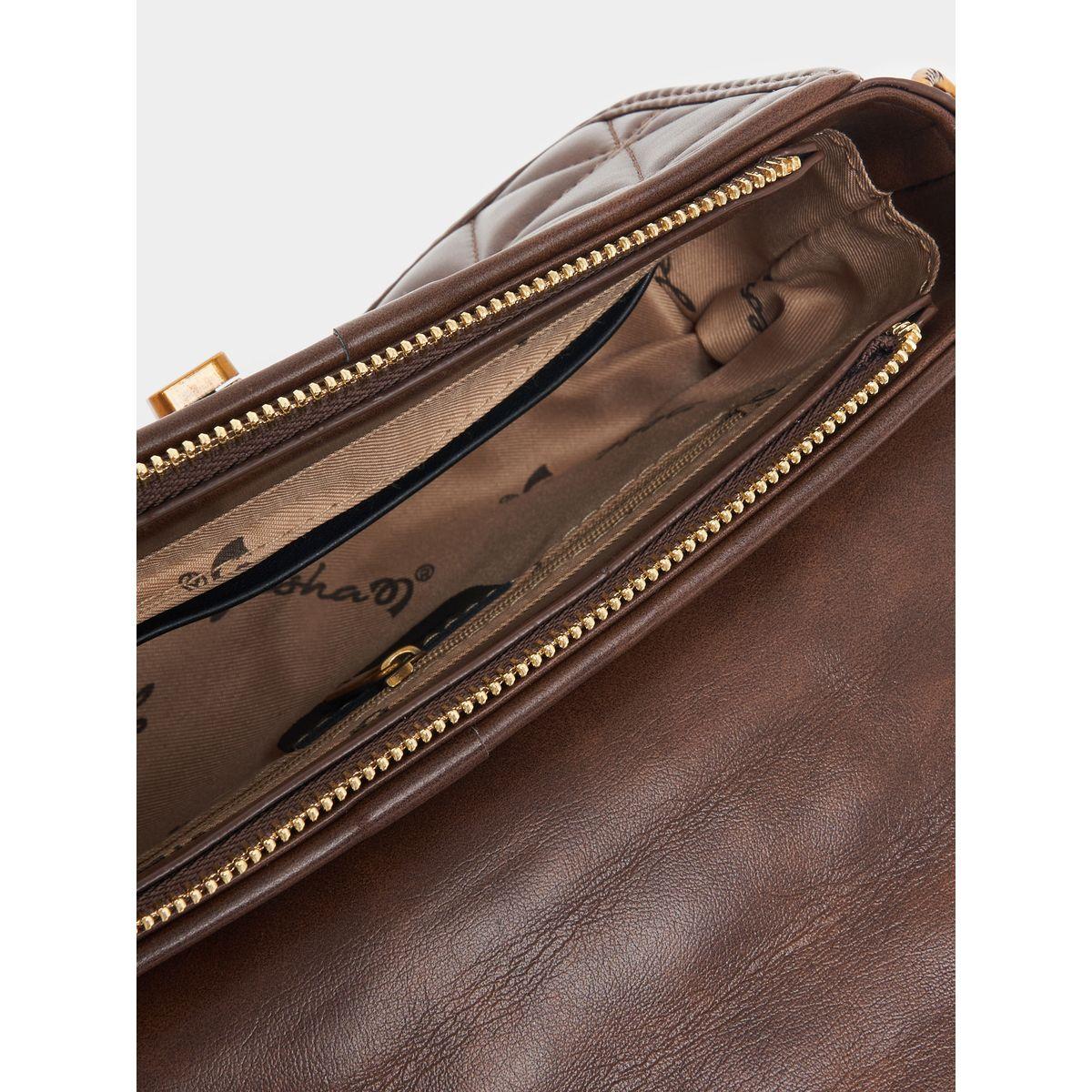 شنطة كتف بتفاصيل بارزة الملمس مع درزات-women-bagsandwallets-handbags-image-4