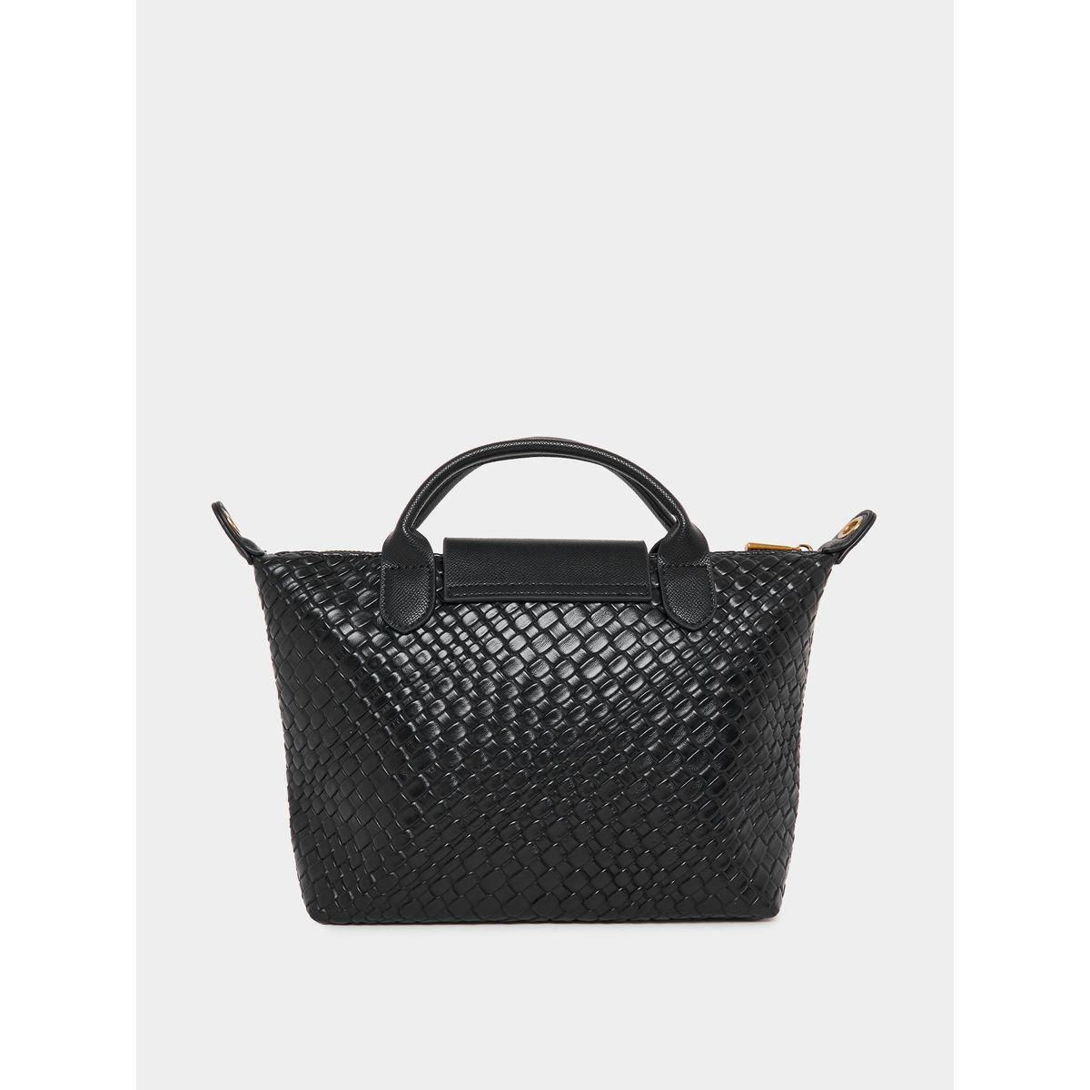 Styli Textured Metal Patch Accent Handbag-women-bagsandwallets-handbags-image-5