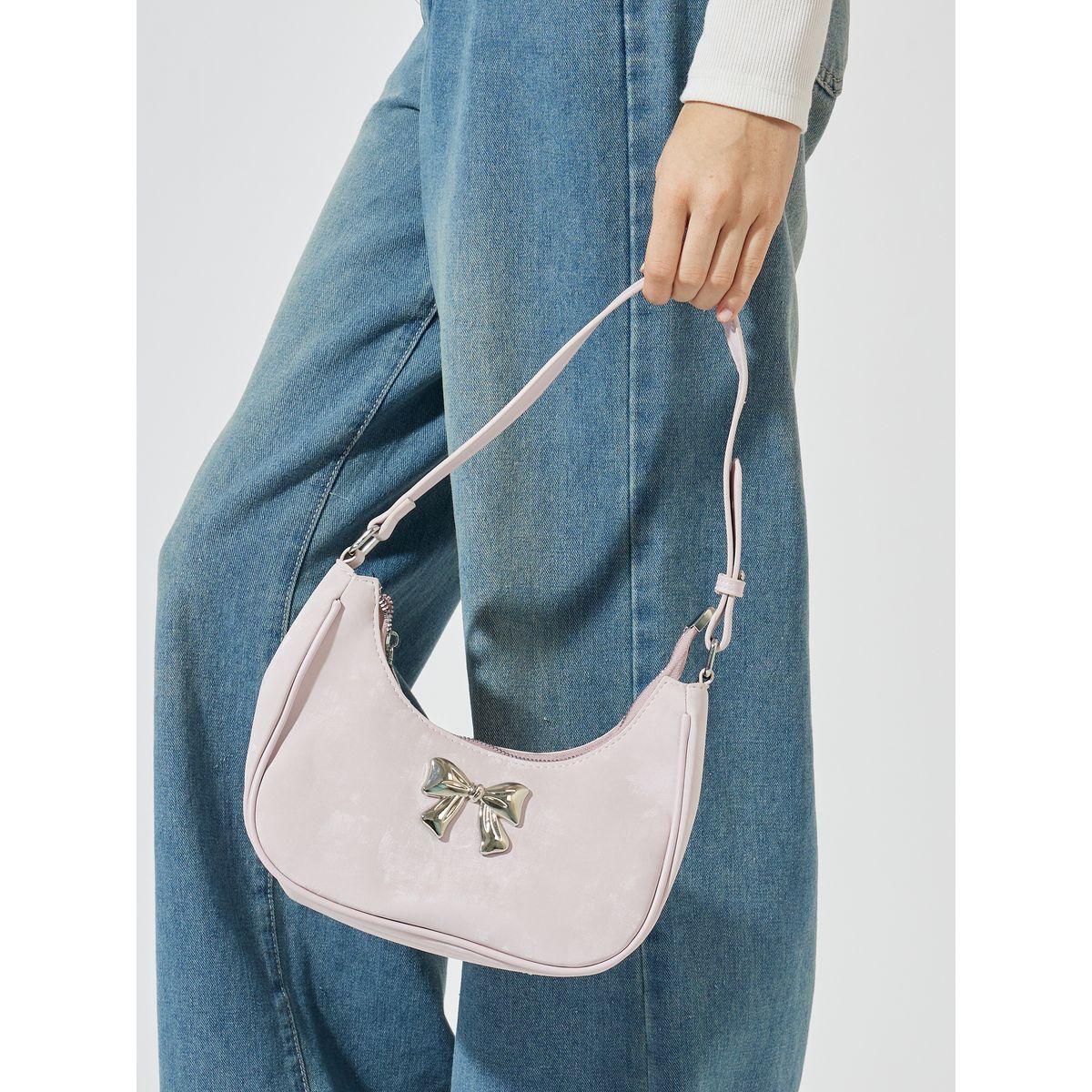 Styli Bow Accent Shoulder Bag-women-bagsandwallets-handbags-image-3
