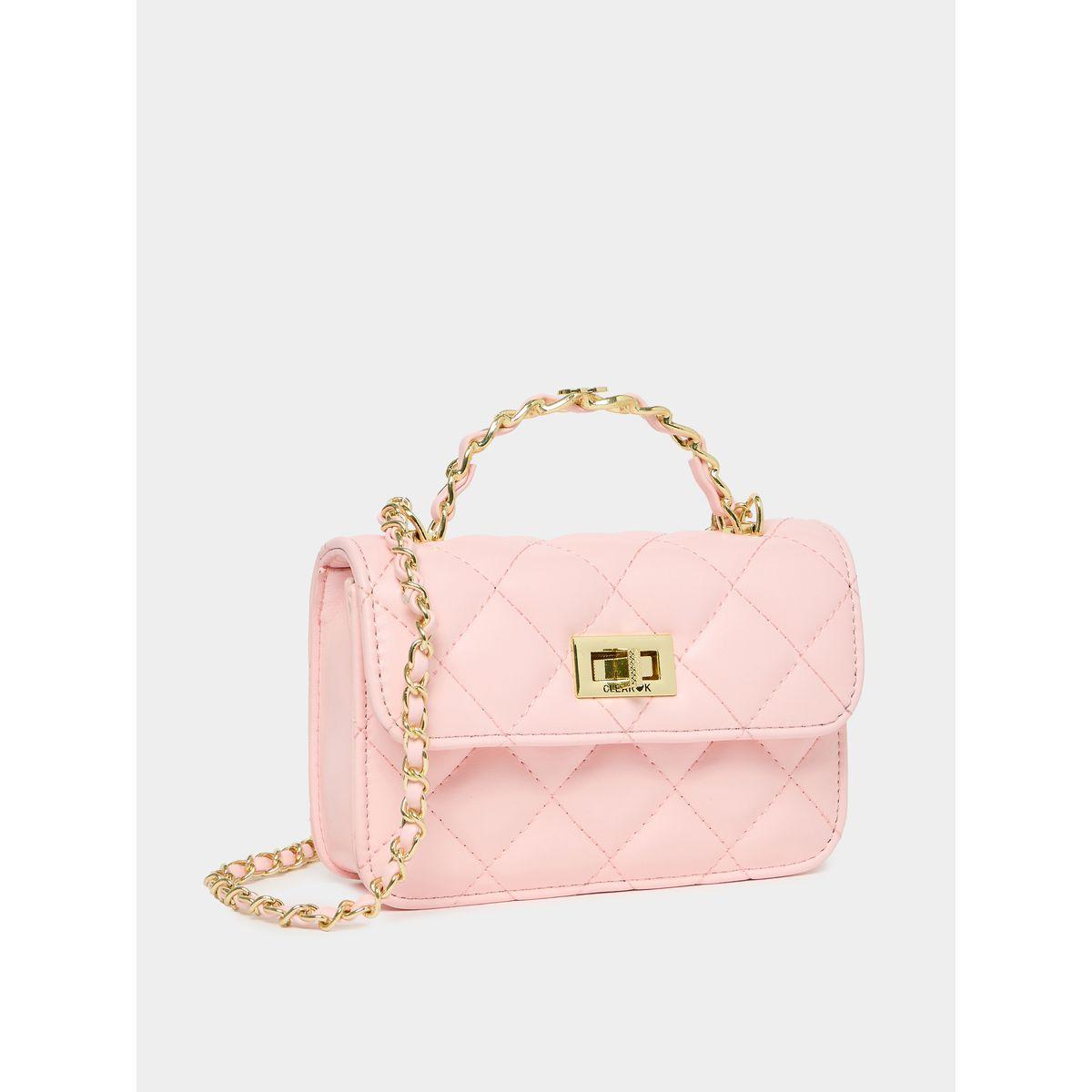 Styli Twisted Lock Quilted Handbag-women-bagsandwallets-handbags-image-1