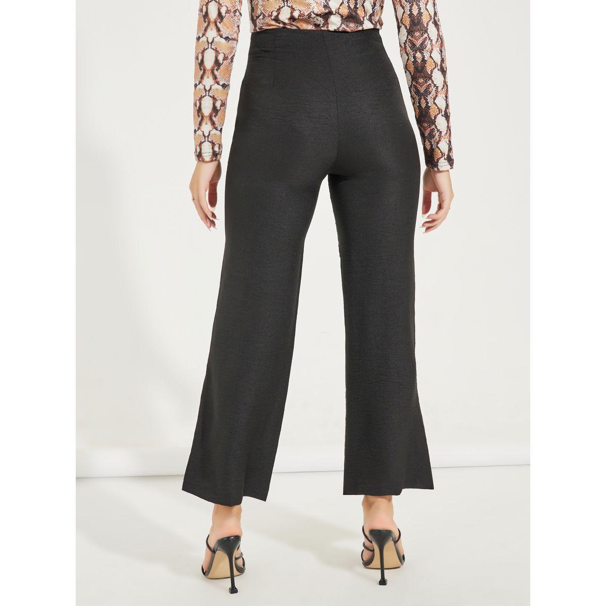 بنطال سادة بطول الكاحل مع ارجل واسعة-women-clothing-bottoms-trousers-image-4