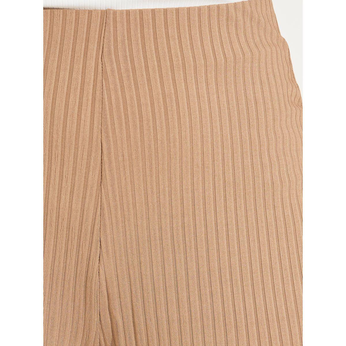 Styli Flowy Textured Straight Leg Pants-women-clothing-bottoms-trousers-image-3