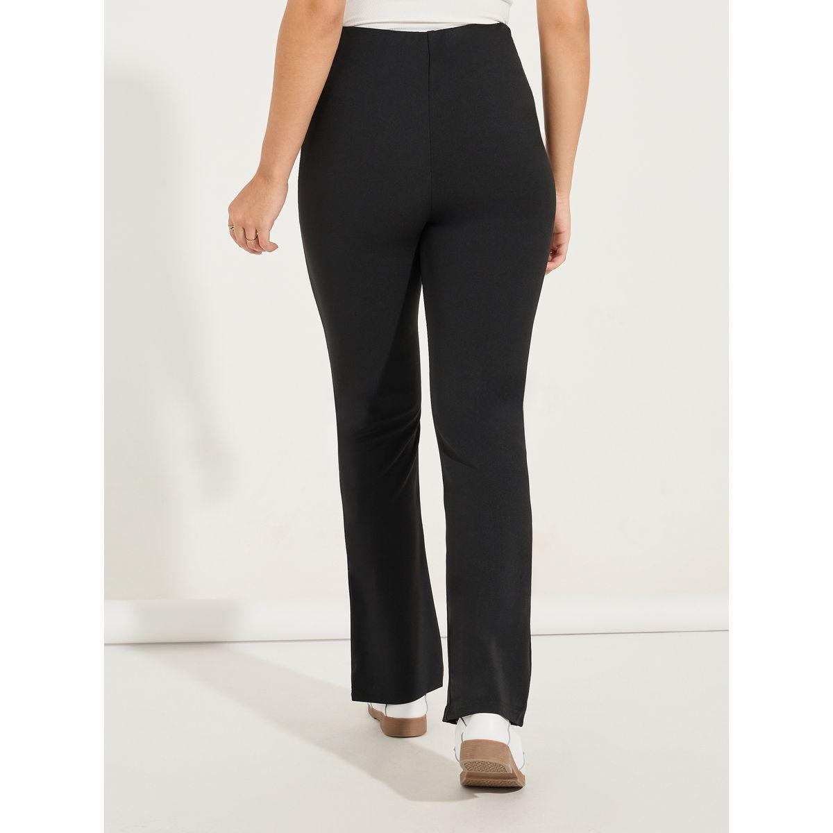 Styli Solid Tapered Full Length Trousers-women-clothing-bottoms-trousers-image-4