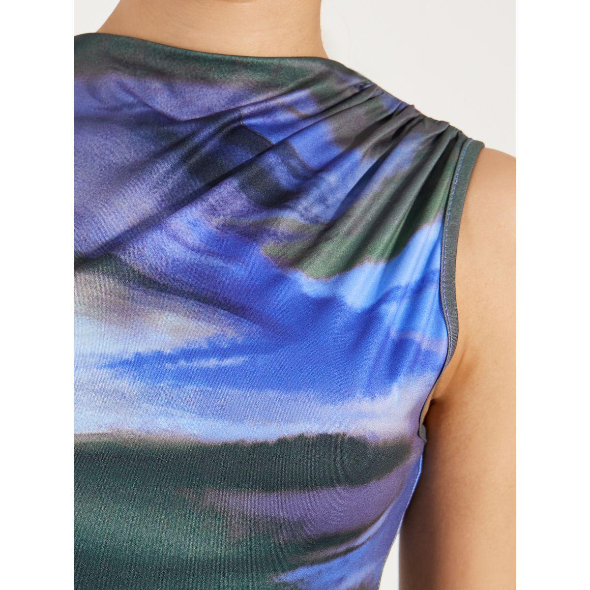 بودي سوت بلا اكمام ومزين بكسرات-women-clothing-tshirts-image-2
