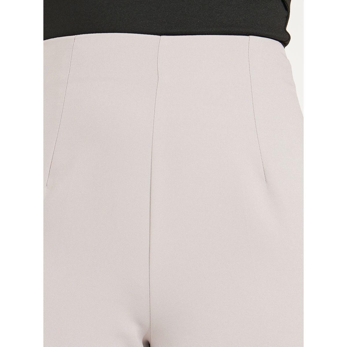 Styli Wide Leg Ankle Length Trousers with Conceal Zipper-women-clothing-bottoms-trousers-image-3