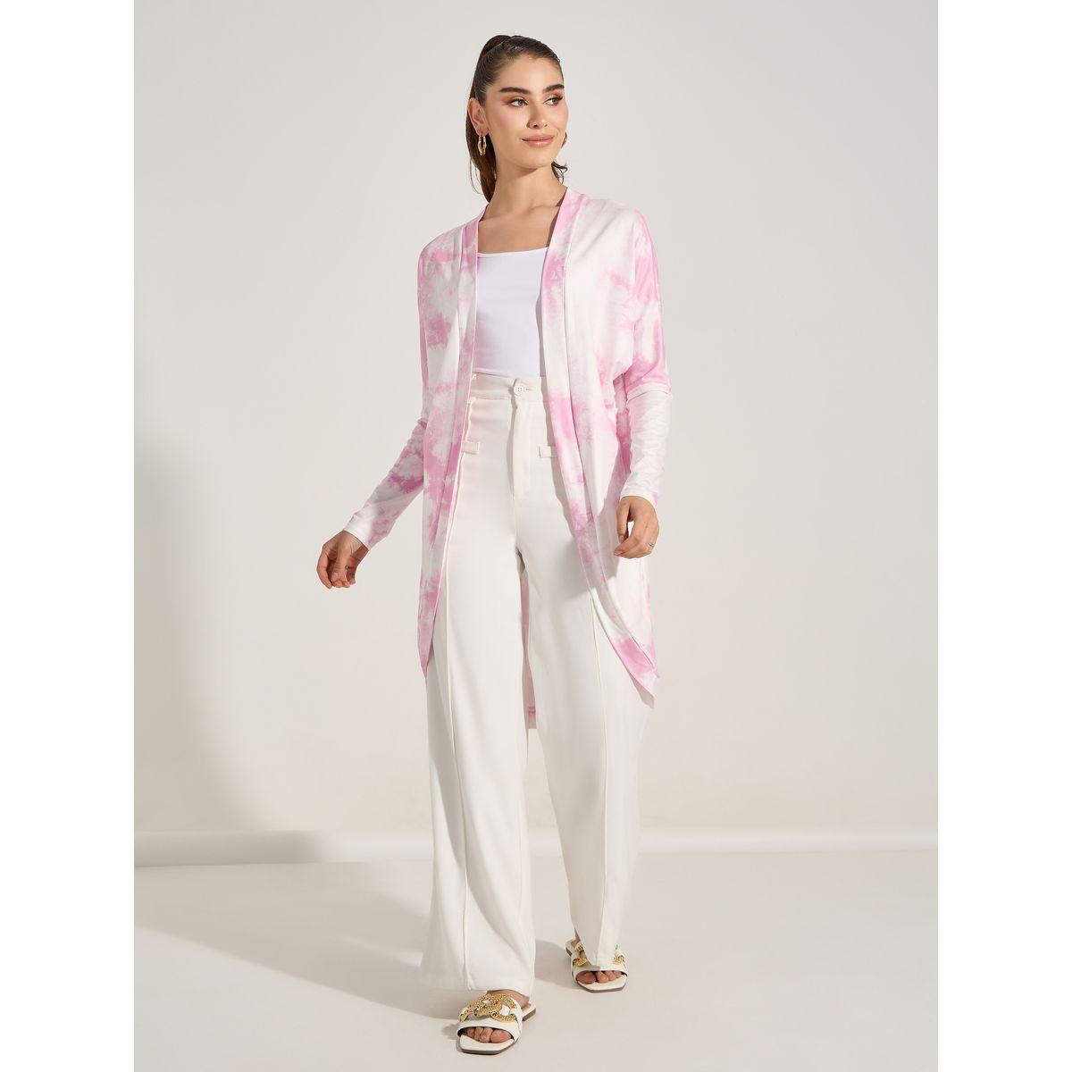 كيمونو ميدي بطبعات تاي داي-women-clothing-shirtsandblouses-shirts-image-2