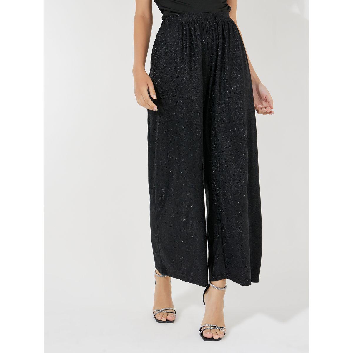 بنطال بارجل واسعة وخصر مطاطي لوكس ويف × ستايلي-women-clothing-bottoms-trousers-image-2