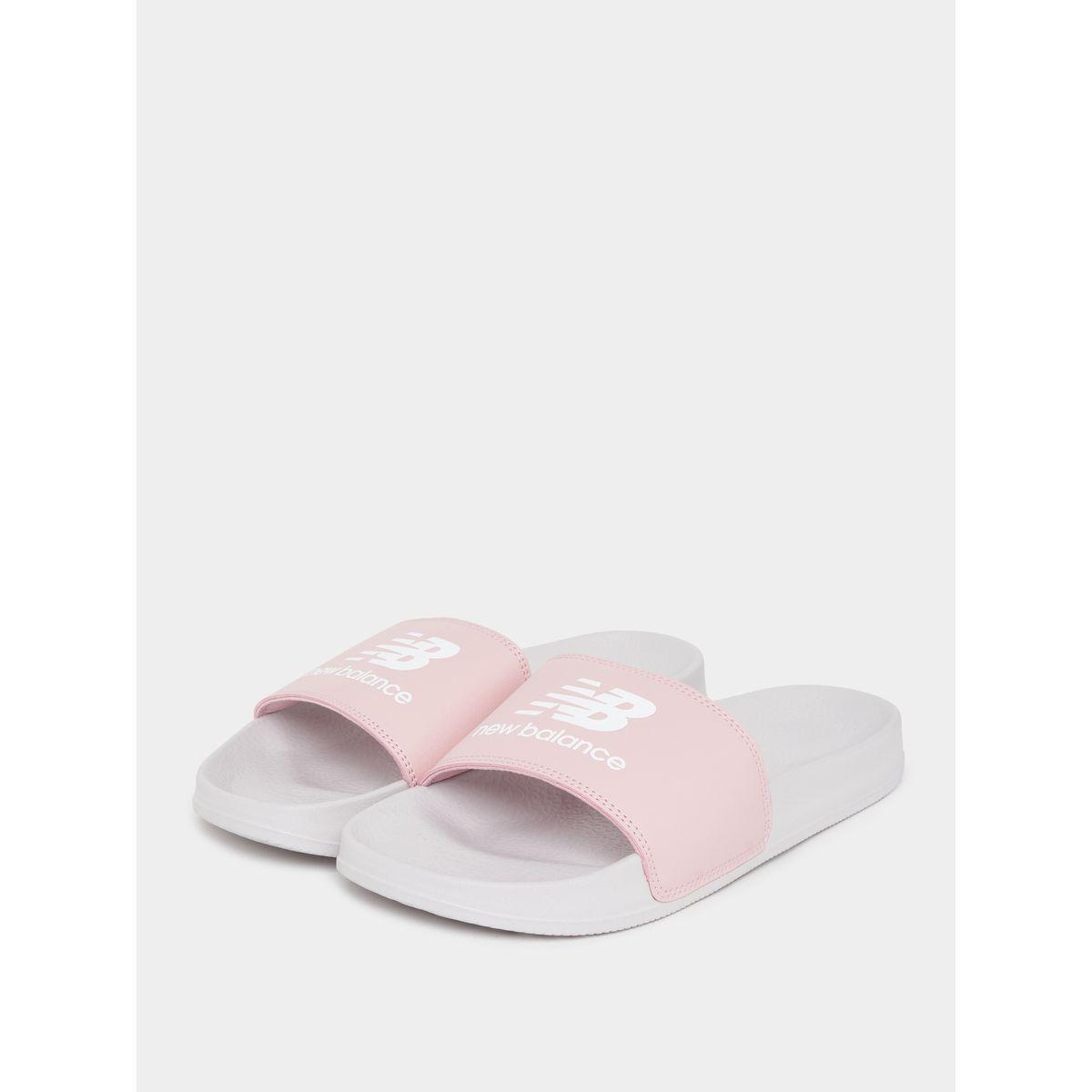 New Balance Logo Detail Slides-women-shoes-flipflopsandslides-image-2