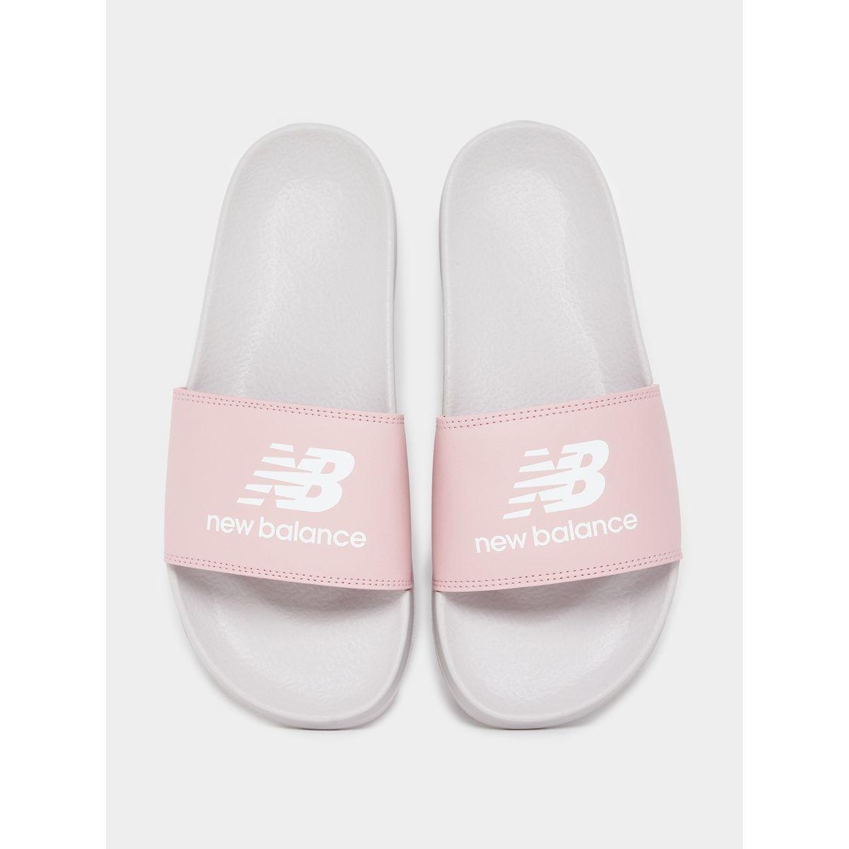 New Balance Logo Detail Slides-women-shoes-flipflopsandslides-image-5