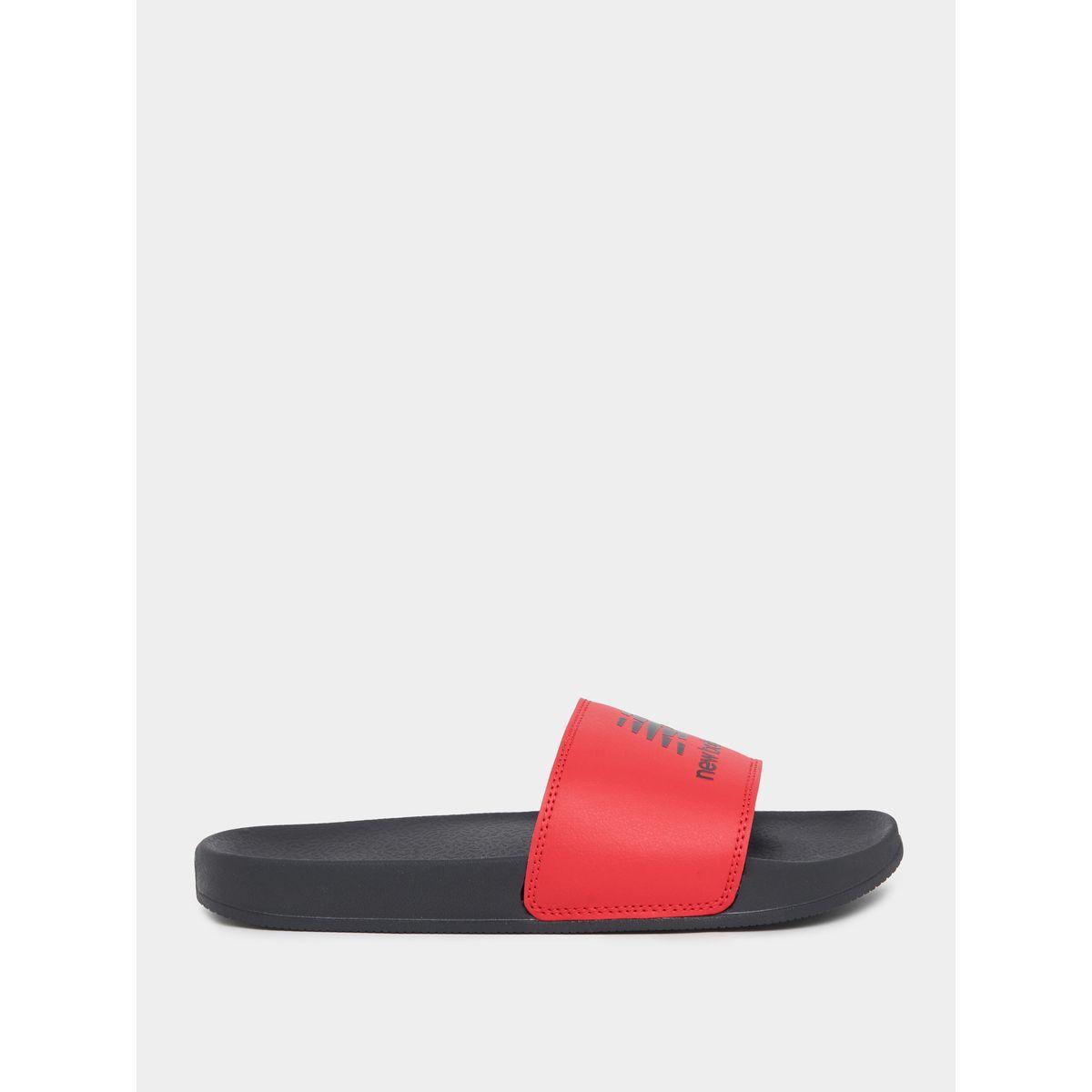 New Balance Logo Detail Slides-women-shoes-flipflopsandslides-image-1