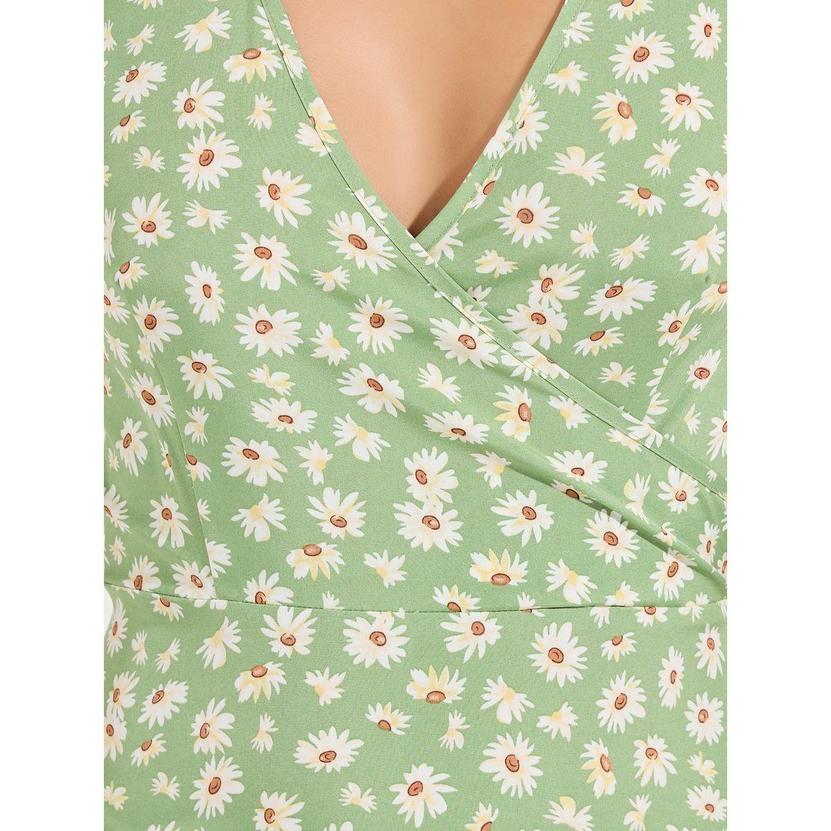 Luxewave X Styli  Floral Print V Neck Midi Dress-women-clothing-dresses-image-3