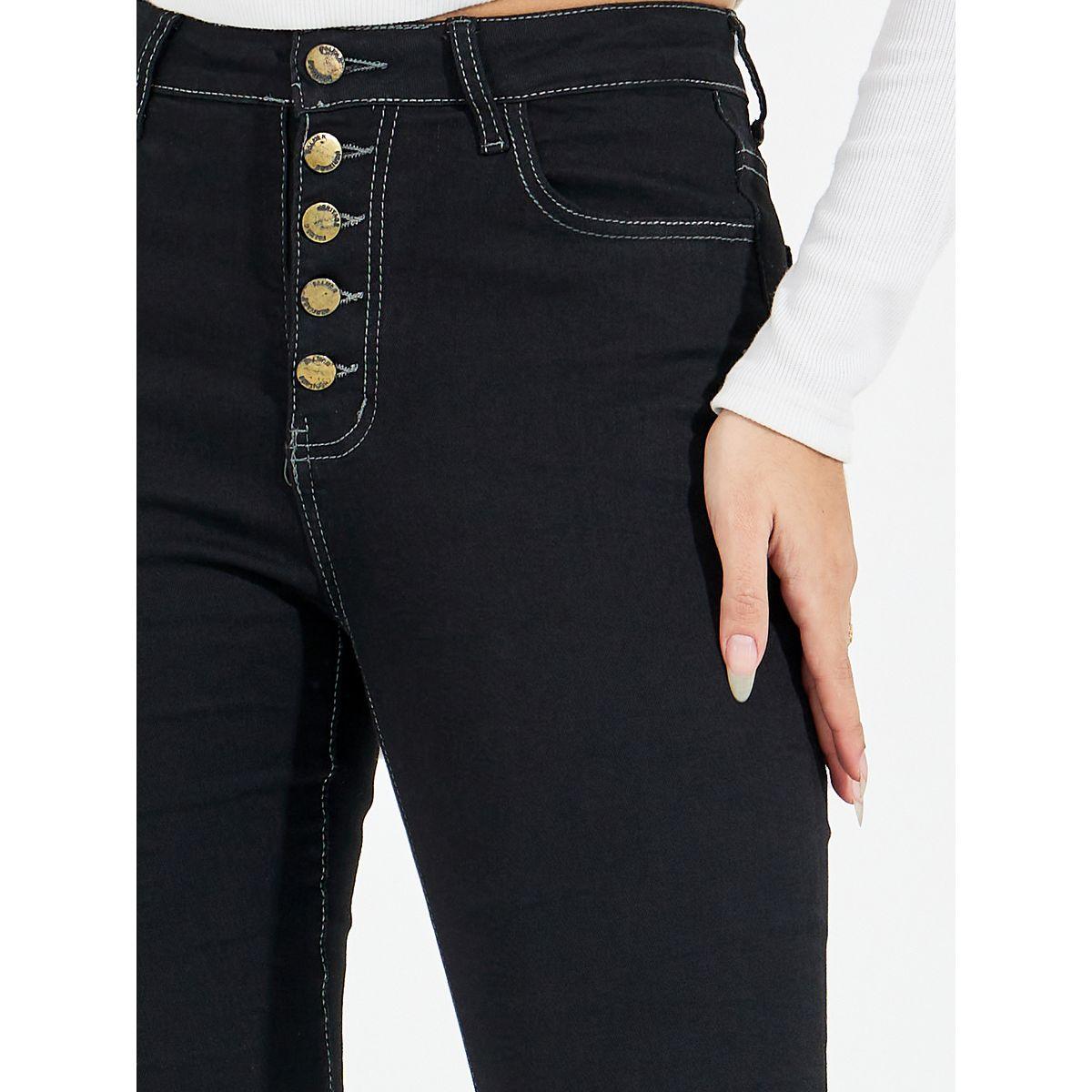 Styli Basic Full Length Flared Jeans-women-clothing-bottoms-jeans-image-3