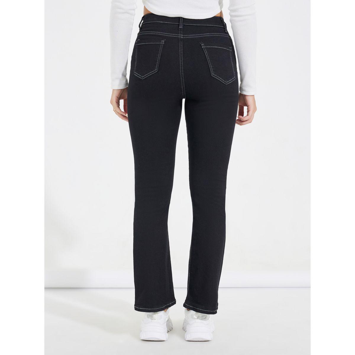 بنطال بأرجل واسعة مع أزرار-women-clothing-bottoms-jeans-image-1