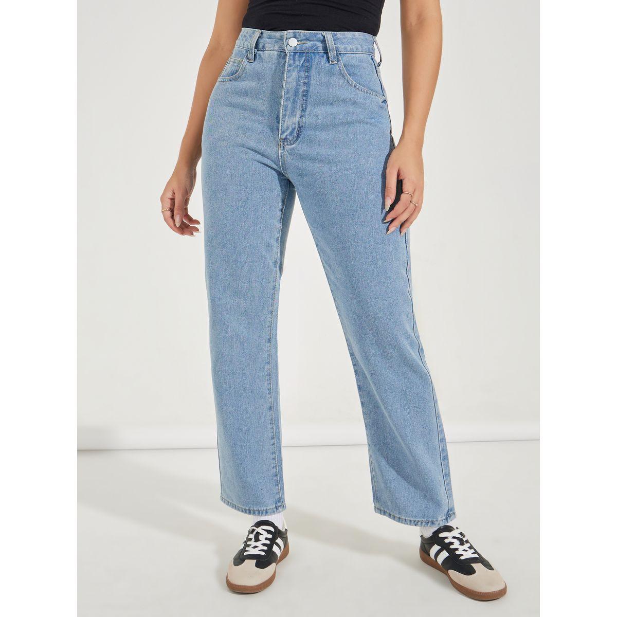 جينز سادة بطول الكاحل مع ارجل مستقيمة-women-clothing-bottoms-jeans-image-3