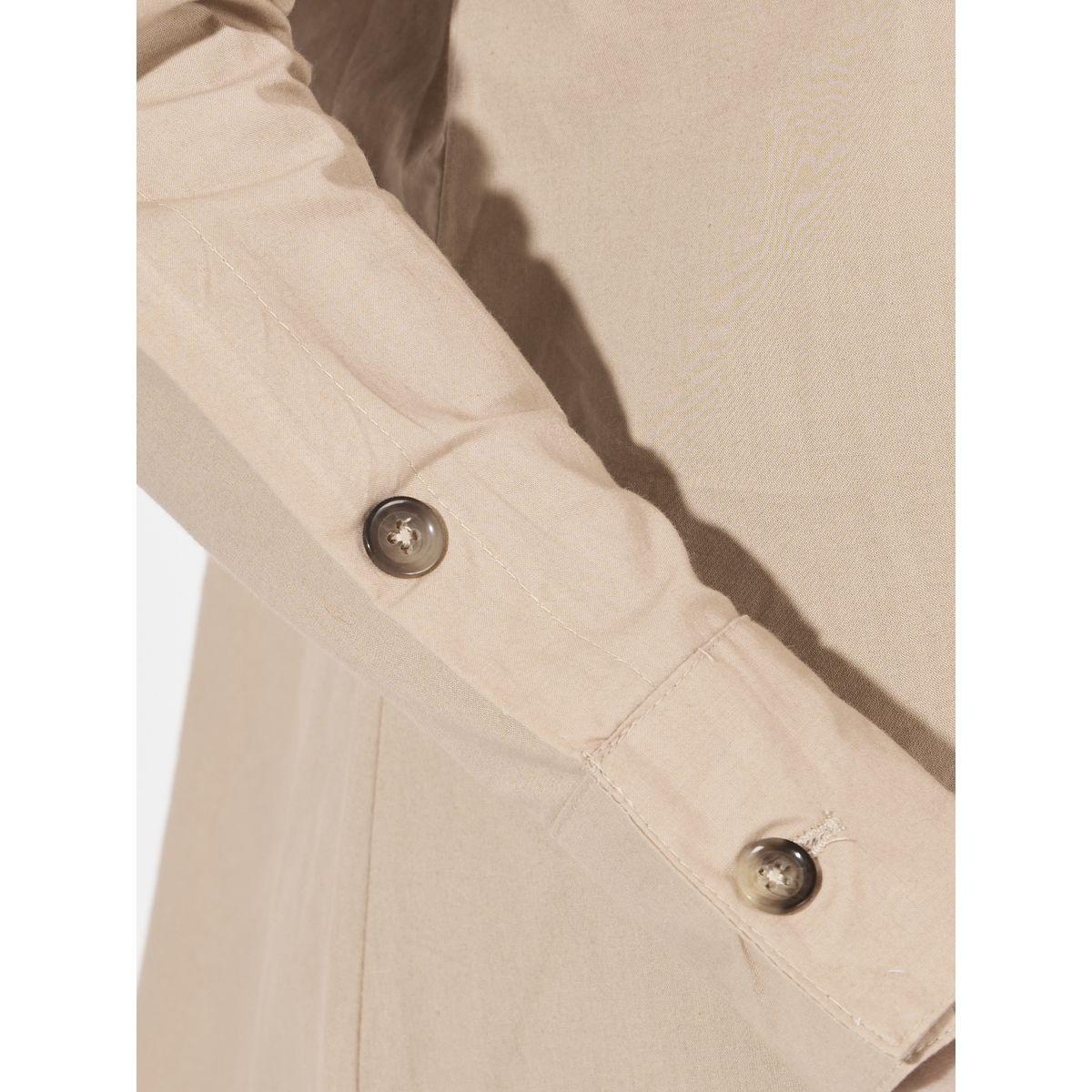 Styli Elevate Oversized Longline Poplin Shirt with Button Accent-women-clothing-shirtsandblouses-shirts-image-4