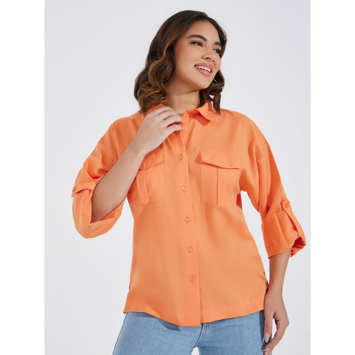 Styli Elevate Oversized Regular Length Long Sleeve Pocket Detail Shirt-women-clothing-shirtsandblouses-shirts-image-1