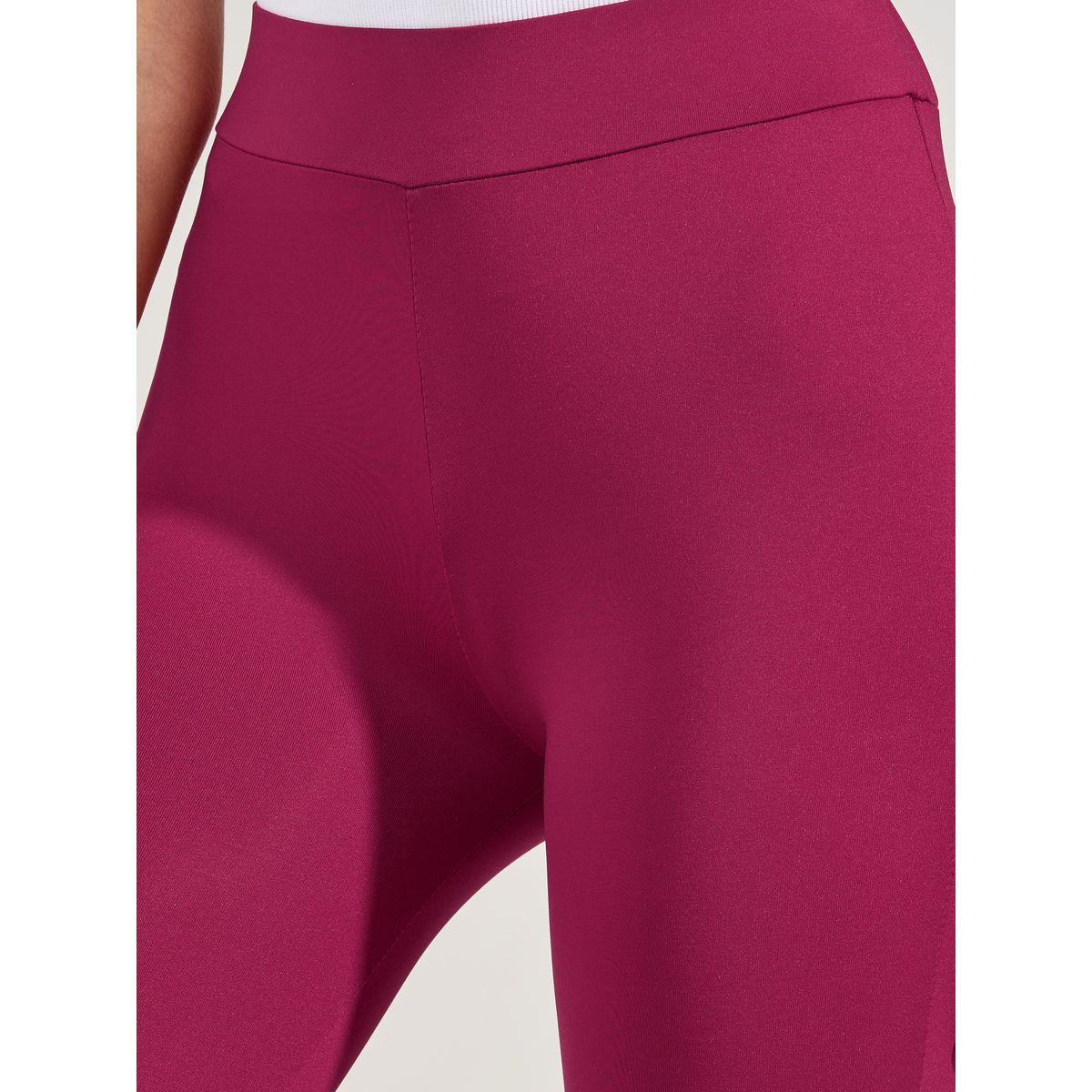 Styli Solid Flare Leggings-women-clothing-bottoms-leggings-image-3