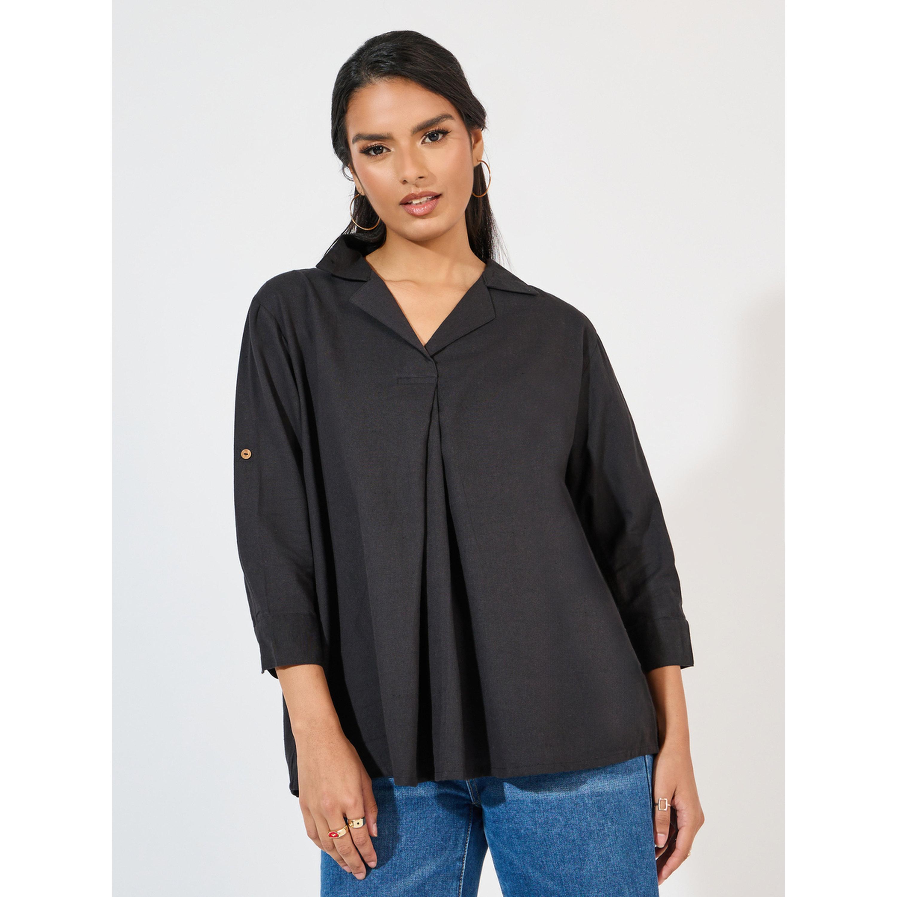 بلوزة بقصة مريحة-women-clothing-shirtsandblouses-blouses-image-2