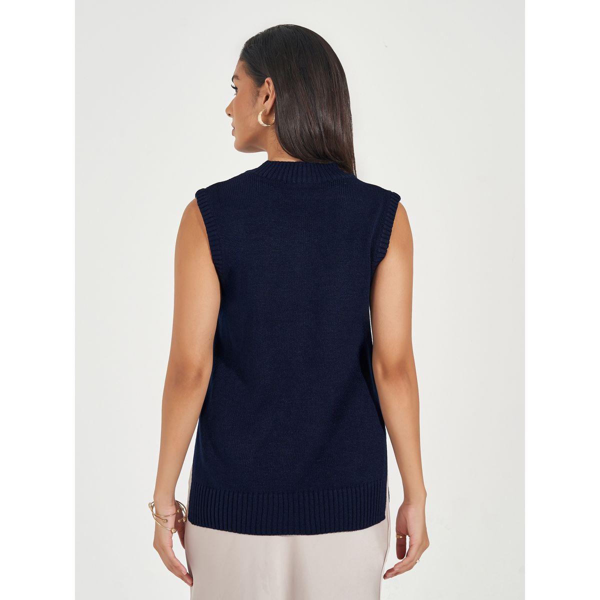 Styli Regular Fit Regular Length Knit Vest-women-clothing-cardigansandjumpers-jumpers-image-5