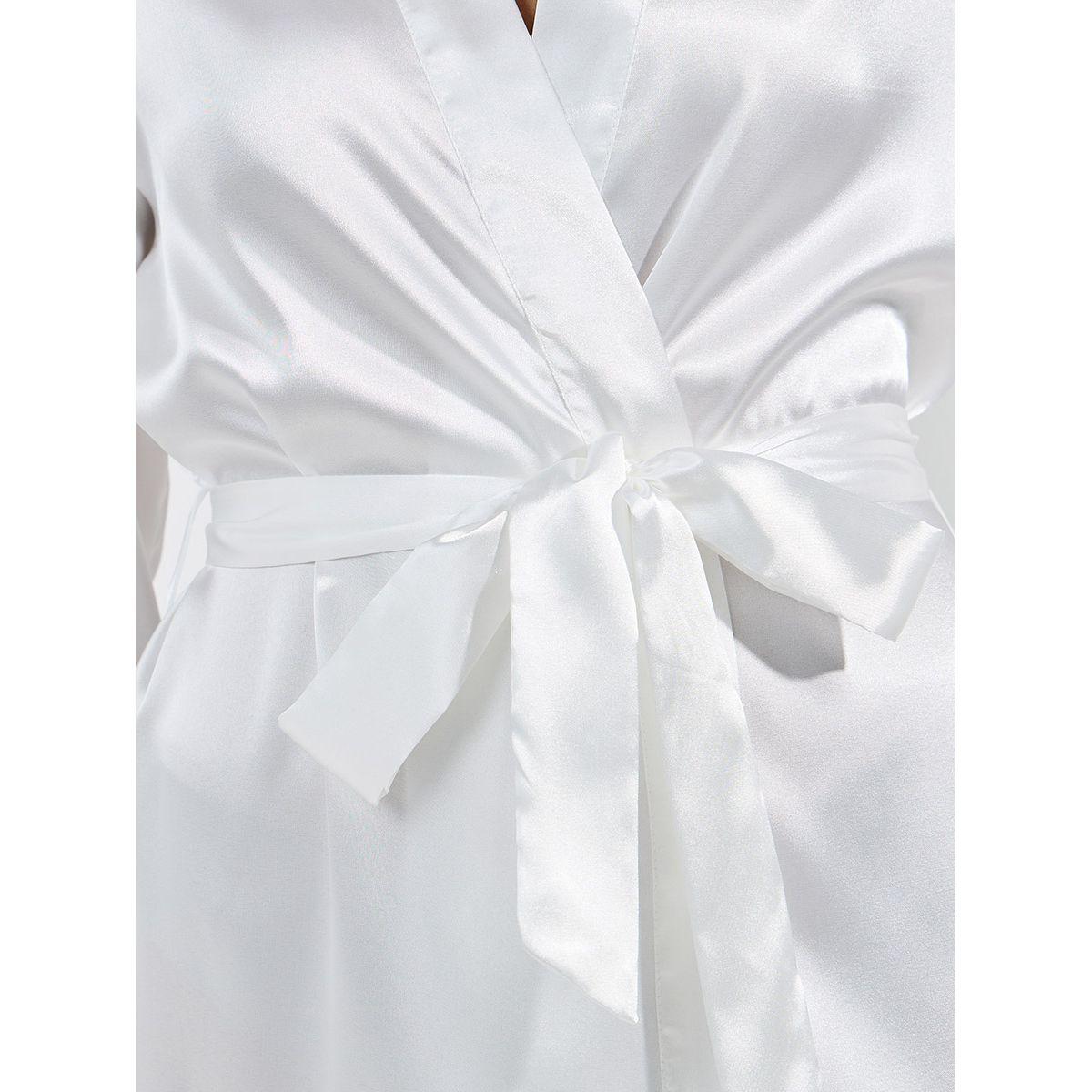 Styli Unwind Solid Satin Belted Robe-women-clothing-nightwear-robes-image-3