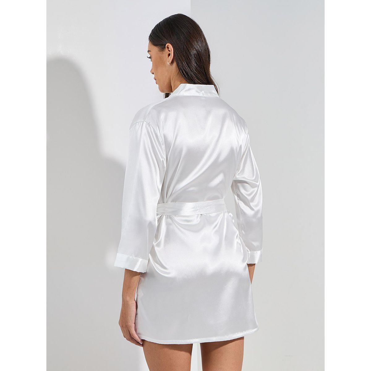 Styli Unwind Solid Satin Belted Robe-women-clothing-nightwear-robes-image-4