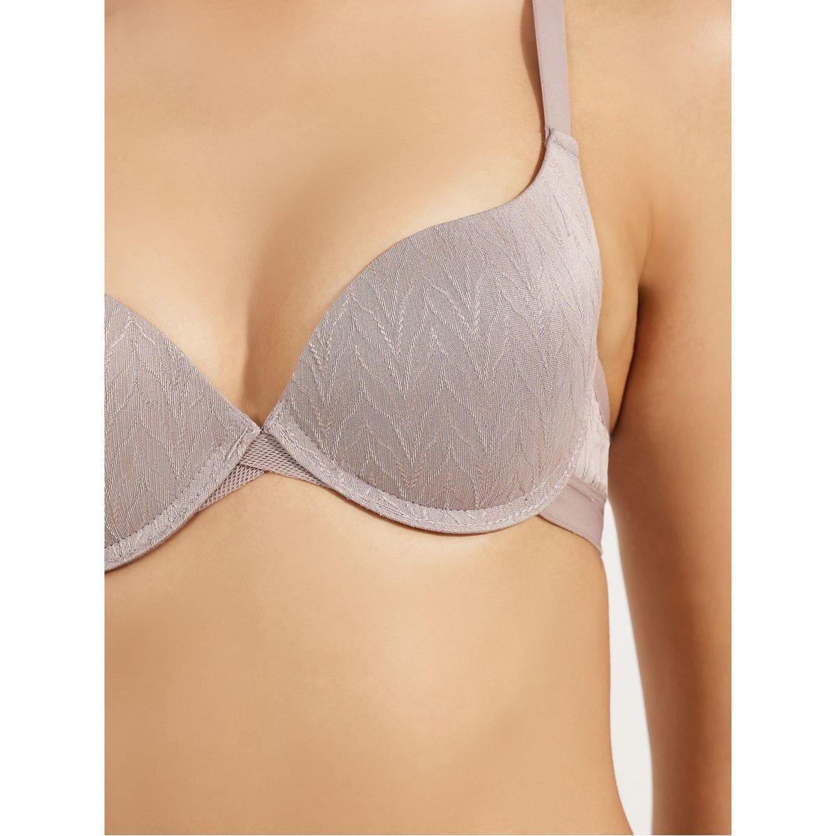 Styli Padded Wired Lace Detail Push Up Bra-women-clothing-lingerie-bras-image-2