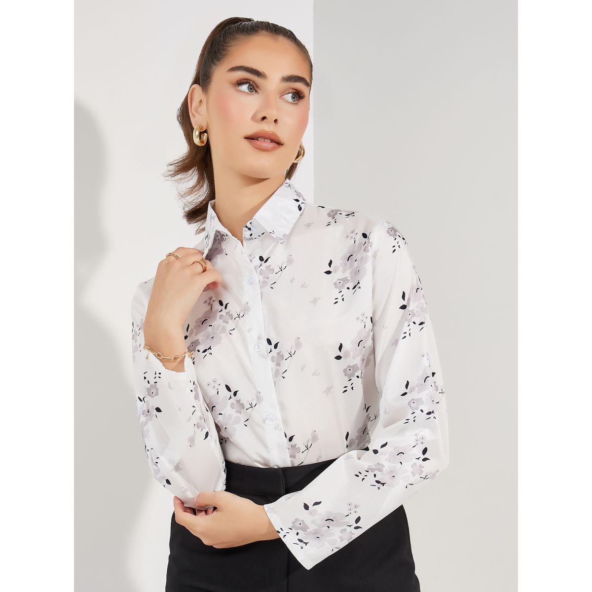 بلوزة مطبعة بزهور واكمام طويلة-women-clothing-shirtsandblouses-shirts-image-1