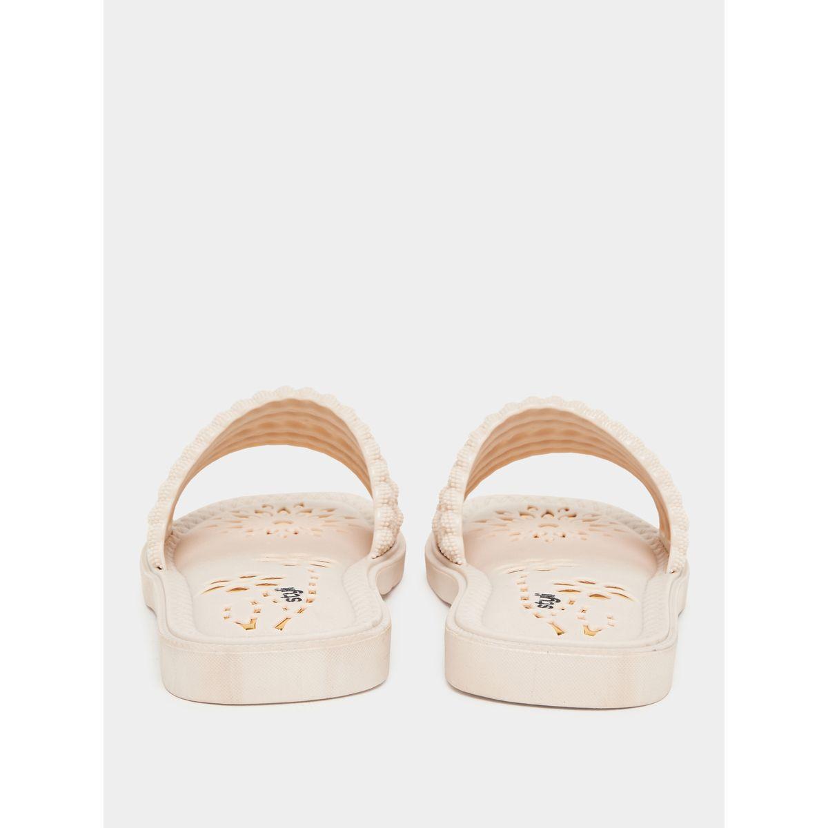صندل فلات مع سير بنمط مضفر-women-shoes-sandals-flats-image-3