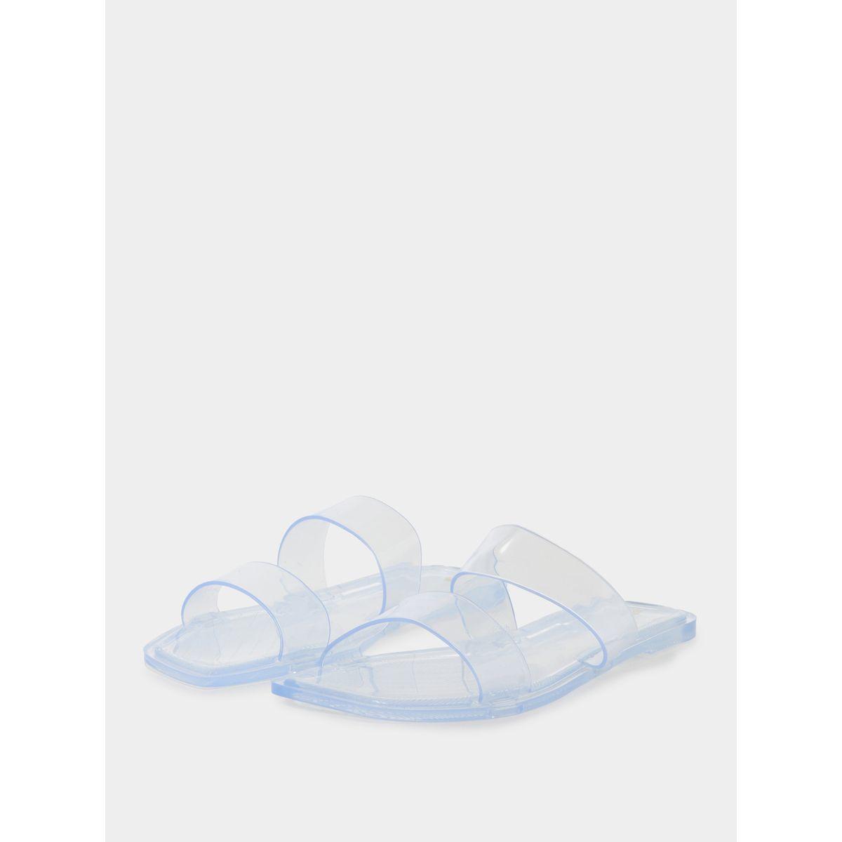 Styli Clear Strap Flat Slides-women-shoes-flipflopsandslides-image-1