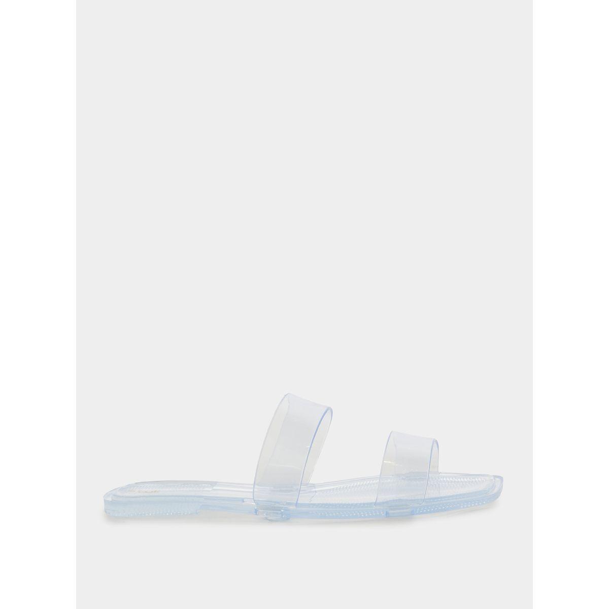 Styli Clear Strap Flat Slides-women-shoes-flipflopsandslides-image-2