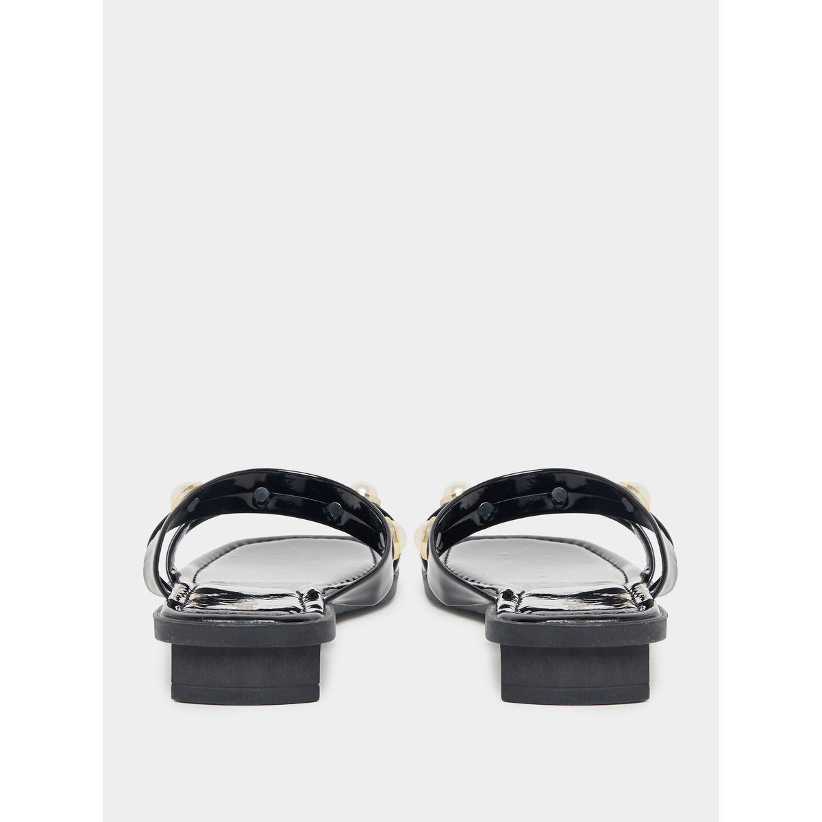 Styli Embellished Strap Flat Sandals-women-shoes-sandals-flats-image-4