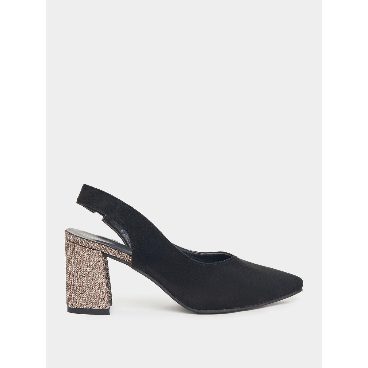 حذاء بامب شانكي بسير خلفي ومقدمة مدببة-women-shoes-heels-image-2