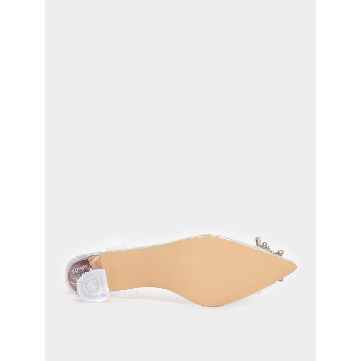 Styli Transparent Rhinestone Decor Pumps-women-shoes-heels-image-6