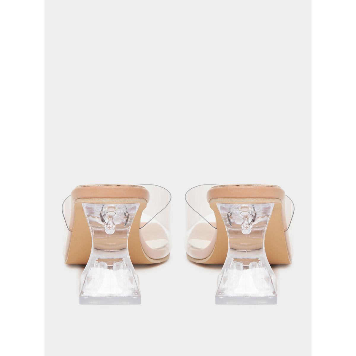 Styli Clear Strap Heeled Sandals-women-shoes-heels-image-3