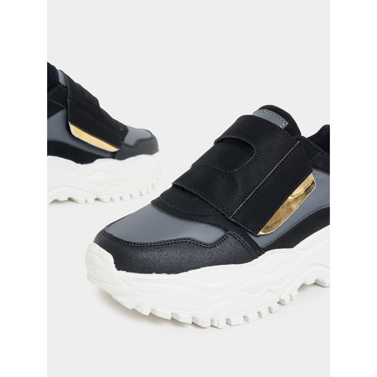 حذاء سنيكرز بكعب شانكي مع رباط فيلكرو للغلق-women-shoes-sneakers-image-3