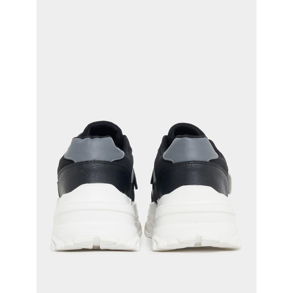 Styli Contras Panel Velcro Strap Chunky Sneakers-women-shoes-sneakers-image-4