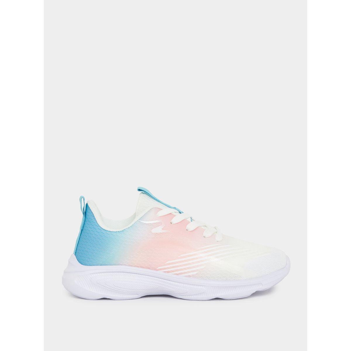 Styli Ombre Look Lace Up Running Shoes-women-shoes-sneakers-image-1