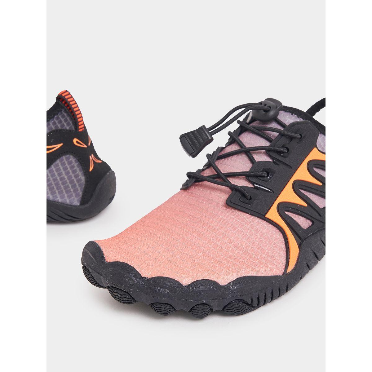 Styli Textured Lace-Up Quick Dry Shoes-women-shoes-sneakers-image-3